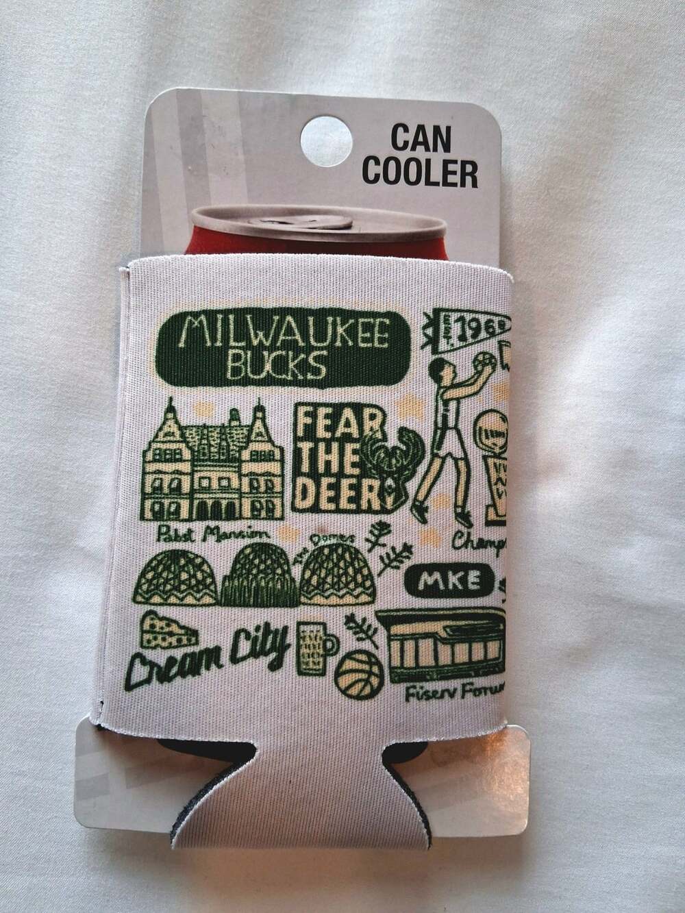 Milwaukee Bucks Can Cooler New